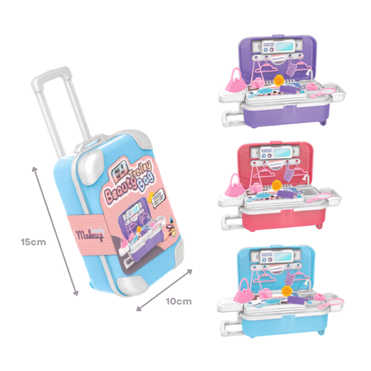 Miniature Trolley Bag Toy Sets in 12 Piece Display Box