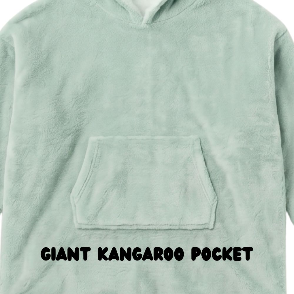 Kids Oversized Sherpa Fleece Giant Hoodie - Carton of 20