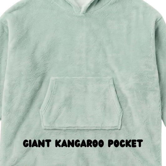 Kids Oversized Sherpa Fleece Giant Hoodie - Carton of 20