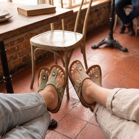 Womens Cork Sandal Thong