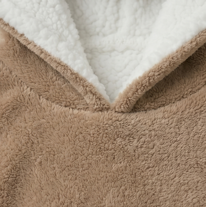 Kids Oversized Sherpa Fleece Giant Hoodie - Carton of 20