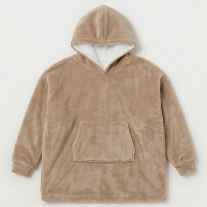 Kids Oversized Sherpa Fleece Giant Hoodie - Carton of 20