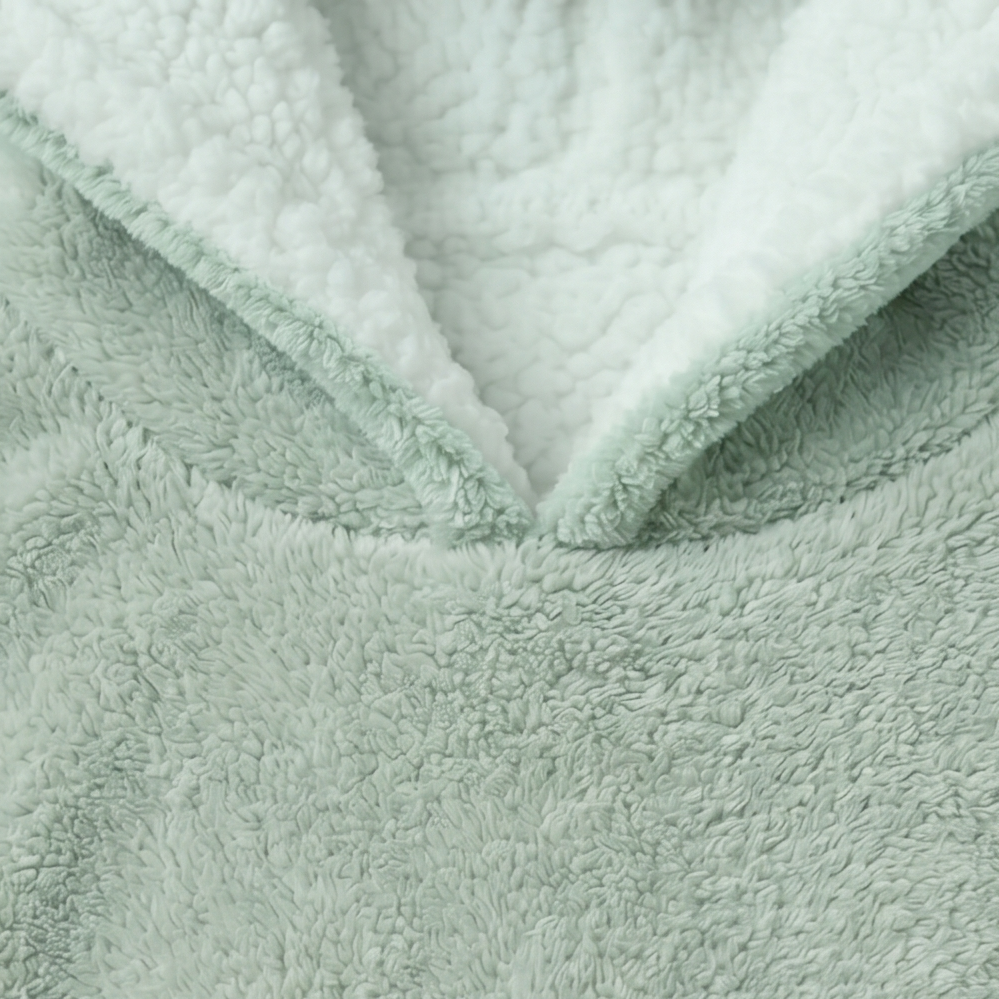 Kids Oversized Sherpa Fleece Giant Hoodie - Carton of 20