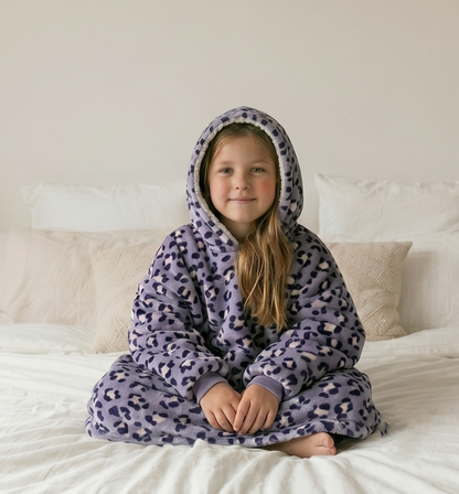Kids Oversized Sherpa Fleece Giant Hoodie - Carton of 20