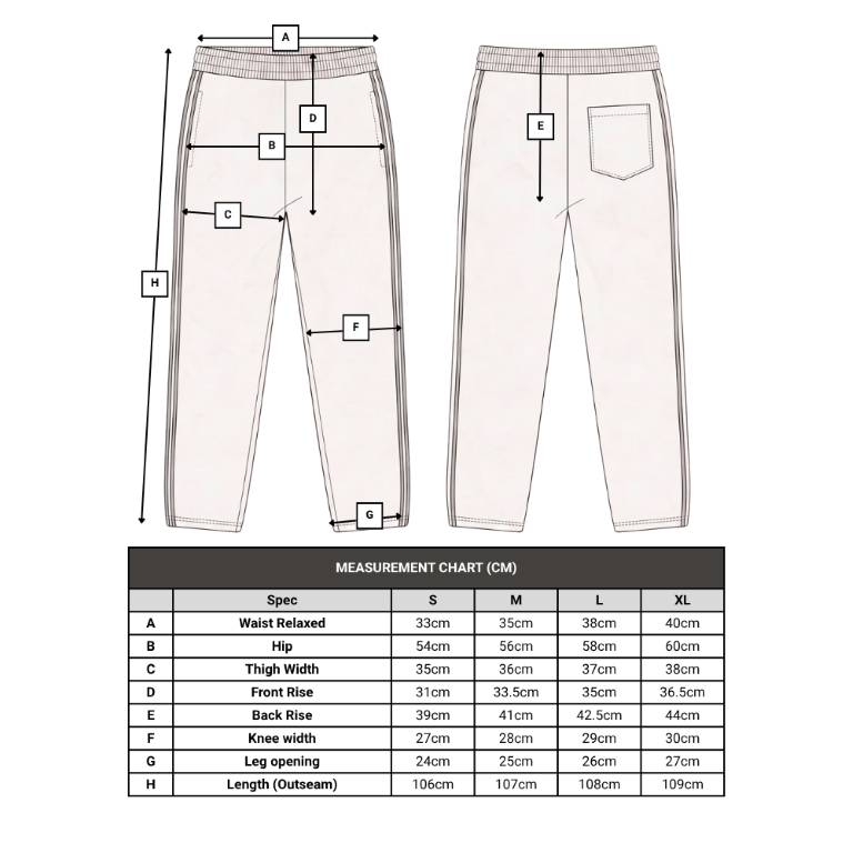 Mens Fleece Track Pants with Open Hem - Carton of 24