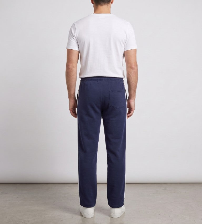 Mens Fleece Track Pants with Open Hem - Carton of 24