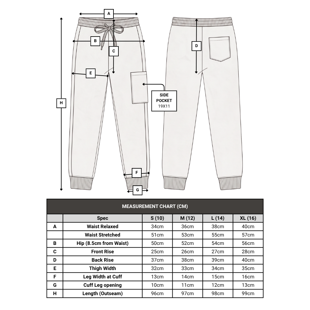 Womens Skinny Cut Joggers - Carton of 24
